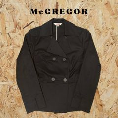 【美品】McGREGOR マックレガー ジャケット ショートコート ブラック 黒 Mサイズ ヴィンテージ ビンテージ 古着