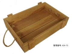 アウトレット木箱　ガーデニングボックス　内寸300×448×90[mm]　製品管理No.【434-73】