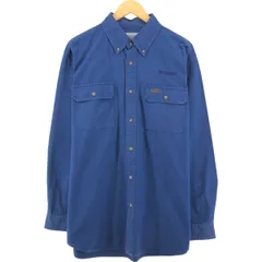 古着 カーハート Carhartt 長袖 ボタンダウン ワークシャツ メンズL相当/eaa504509