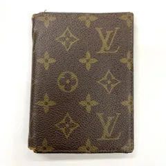 LOUIS VUITTON ルイ・ヴィトン モノグラム ポルトビエ・アイデンティティ 二つ折り財布 札入れ カードケース パスケース M61619 ブラウン フランス製
