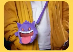 【海外限定】 ゲンガー ミニポーチ 肩掛け bilibili かわいい おしゃれ プレゼント ポケモン