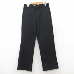 W32/古着 ディッキーズ Dickies ワーク パンツ メンズ 874 黒 ブラック 25mar10 中古 ボトムス ロング