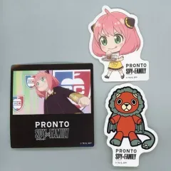 【中古】シール・ステッカー アーニャ・フォージャー 「SPY×FAMILY×PRONTO 第2弾 ステッカー3枚セット」