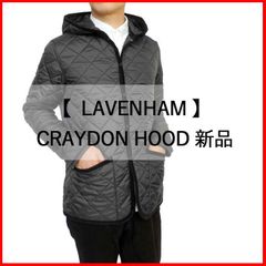 【LAVENHAM】新品 ラベンハム CRAYDON HOOD Mサイズ ブラック