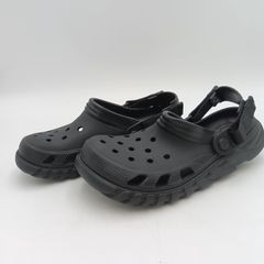 crocs クロックス デュエット マックス クロッグサンダル ブラック メンズ M9 W11 F-5-6