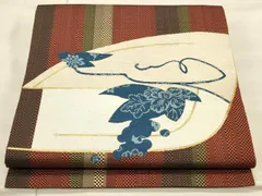 新品 本場筑前博多織 紗献上 証紙付 夏着物 浴衣”頼れる一本”半幅帯 6576 新品 本場筑前博多織 紗献上 証紙付 夏着物 浴衣”頼れる一本”半幅帯