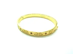 COACH コーチ ラインストーン ブレスレット バングル アクセサリー レディース ゴールド系 DH2266