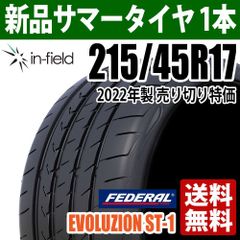 215/45R17 新品 サマータイヤ 17インチ 2022年製 FEDERAL/フェデラル EVOLUZION ST-1 アジアンタイヤ 送料無料