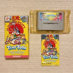 【動作未確認】SFC タイニートゥーンアドベンチャーズ 箱・説明書付き スーファミ ジャンク品