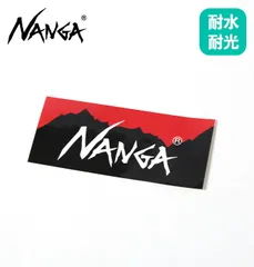 【新品】NANGA ナンガ ナンガロゴステッカー