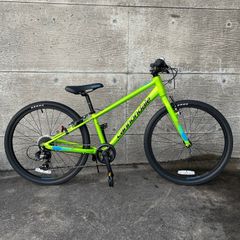 【USED美品】 cannondale Quick 24 キャノンデール クイック 24インチ キッズバイク 子供用自転車 グリーン 緑 7段変速 【送料無料】
