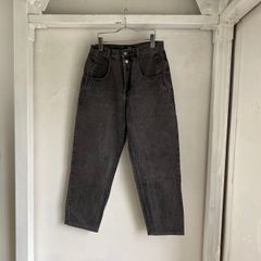 90s GUESS BLACK DENIM PANTS