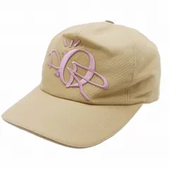22aw ディオール × トラヴィススコット カクタスジャック DIOR × Cactus Jack Baseball Cap ベースボールキャップ ロゴ刺繍 帽子 5パネル オブリーク柄裏地 M ベージュ 933C902N4511/■S25/YM12のサムネイル