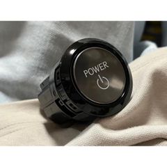 新品未使用☆現行レクサス 逆反りスタートスイッチ☆スカイブルー打ち