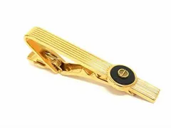■美品■ dunhill ダンヒル ネクタイピン タイピン ビジネス 紳士 メンズ ゴールド系 DF8580