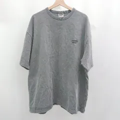 ◇ ⊂ BEAMS T ビームス ティー コットン100% ビッグシルエット 半袖 Tシャツ サイズ表記なし グレー メンズ E  【1506130003410】