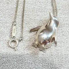 【美品】Tiffany ティファニー ペンギン ネックレス シルバー925 TIFFANY&Co. ティファニー ネックレス TIFFANY＆Co. ペンギン