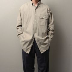 1990's Ralph Lauren Cotton Twill B.D Shirt "mede in singapore" 131134