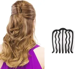 TY企画 ヘアアクセサリー 髪飾り 髪留め まとめ髪 盛り髪 コーム くし かんざし 夜会巻き( M)