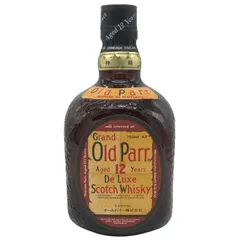 Grand Old Parr 12年 デラックススコッチウイスキー 1L 2本 ウィスキー】グランドオールドパー 12年 デラックス 1000ml 1L
