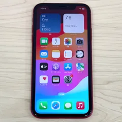 iPhoneXR 本体 64GB レッド SIMフリー 21324