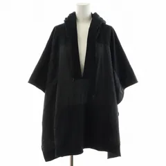 極美品★VALENTINOヴァレンティノ ケープコート 黒 ブラック 2025年最新】VALENTINO レディース ポンチョ・ケープコートの