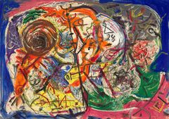 ジャクソン・ポロック　A3(297㎜×420㎜）アートポスター 日本製 絵画 インテリア 壁紙23
