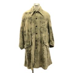 Rick Owens DRKSHDW 製品染め比翼ステンカラーコート - メルカリ