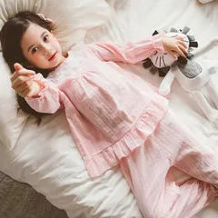 女の子110～160cmパジャマ 長袖 キッズ ガールズ ルームウェアかわいい