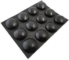 ゴム足　円の直径φ17.5mm　高さ5mm　ゴム足・ケース用ゴム足　12個入　＜2zi-037＞