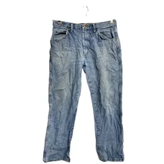 Wrangler デニムパンツ W34 ラングラー ブルー コットン メキシコ製 古着卸 アメリカ仕入 2412-915