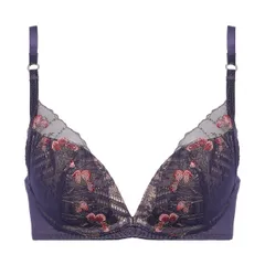 【即日発送】夢みるブラ(R) ノンワイヤー AMOSTYLE プレスド [アモスタイル] フラワー