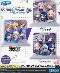 【中古】雑貨 Leo/need＆Vivid BAD SQUAD＆25時、ナイトコードで。 クリアビジュアルボードセット(3個組) 「セガ ラッキーくじ プロジェクトセカイ カラフルステージ! feat. 初音ミク Vol.2」 ラストラッキー賞