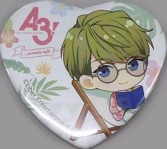[중고] 배지·핀즈 우키 치케이[A3!(에이스리)×animatecafe 제6탄 트레이딩 하트캔 배지 남국 리조트 ver. A그룹 춘조·여름조]