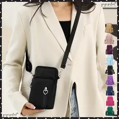 送料無料 スマホポシェット ミニショルダーバッグレディース スマホポーチ 携帯ショルダー 小さめ 斜めがけバッグ 可愛い サブバッグ 韓国 コンパクトバッグ縦型 可愛いポーチ ウォレット ミニバッグおしゃれ お財布ショルダー黒