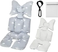 Ａｓｗａｙ　ＳＴＥＲＬＩｎＧ Asway STERLInG ベビーカーシート ベビーカークッション ベビーマット チャイルドシートクッション 3Dメッシュリバーシブル(クラウン柄)