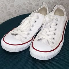 コンバース　オールスター　２４．０ｃｍ　ホワイト　※訳アリ価格