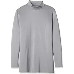 プーマ(PUMA) サッカー コンプレッション ジュニア モックネック 長袖シャツ 656332 プーマシルバー(13) 130cm