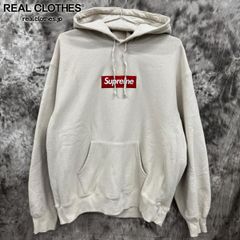 XL SUPREME フリースパーカー シュプリーム アイボリー - メルカリ