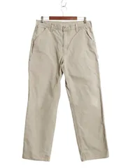 【お得なクーポン配布中!】 US企画 カーハート ウォッシュド ダック ペインター パンツ メンズ 34 32 / ワーク ストレート ヘビーウェイト ボトムス ゆったり デザート