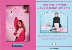 【中古】ノート・メモ帳(女性アイドル) 西野カナ Love Collectionノートセット(A5/2冊組) 「Kana Nishino Love Collection Live 2019」
