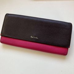 Paul Smith（ポールスミス）】長財布 ピンク ブルー バイカラー - メルカリ
