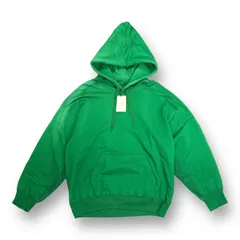 定価41800円 新品 stein 23SS OVERSIZED UNTWISTED YARN SWEAT HOOD LS オーバーサイズ スウェット フーディー プルオーバー パーカー シュタイン ST.527  グリーン S   62831Aのサムネイル