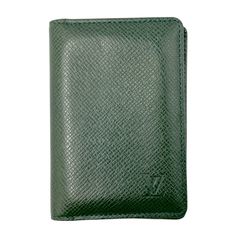 【真贋判定済】LOUIS VUITTON ルイヴィトン タイガ オーガナイザードゥポッシュ M30514 グリーン ウォレット B0420UNRF7