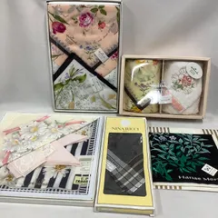 ハンカチ8枚　タオルハンカチ1枚　計9枚まとめ売り　レディース・メンズ　C774