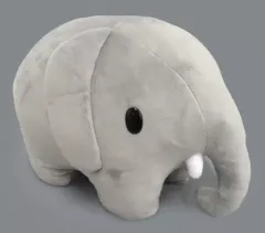 【中古】ぬいぐるみ グレー SLサイズぬいぐるみ ゾウ 「ブルーナアニマル」