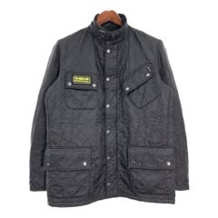 Barbour バブアー Polar Quilts ポーラーキルト ジャケット モーターサイクル ブラック(メンズ L)中古 古着 U3072