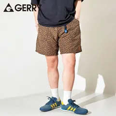 新品 GERRY 水陸両用 ナイロン ショートパンツ メンズ 短い 速乾 バギーズショーツ クライミングショートパンツ ハーフパンツ アウトドア ショーツ M L LL XL レオパード 078600