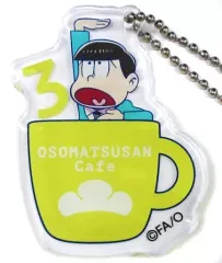 【中古】キーホルダー・マスコット(キャラクター) チョロ松(シェー) 「おそ松さんカフェ アクリルキーホルダー」