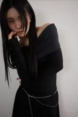 ason(アズオン) ASON デイジー オフショルダー